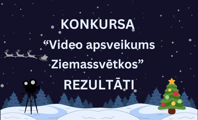 Konkursa „Video apsveikumi Ziemassvētkos” rezultāti