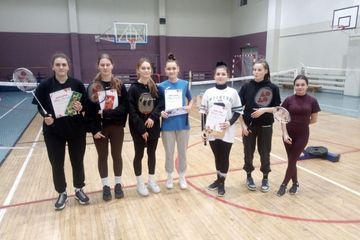 Badmintona čempionāts Daugavpils Tehnoloģiju un tūrisma tehnikumā