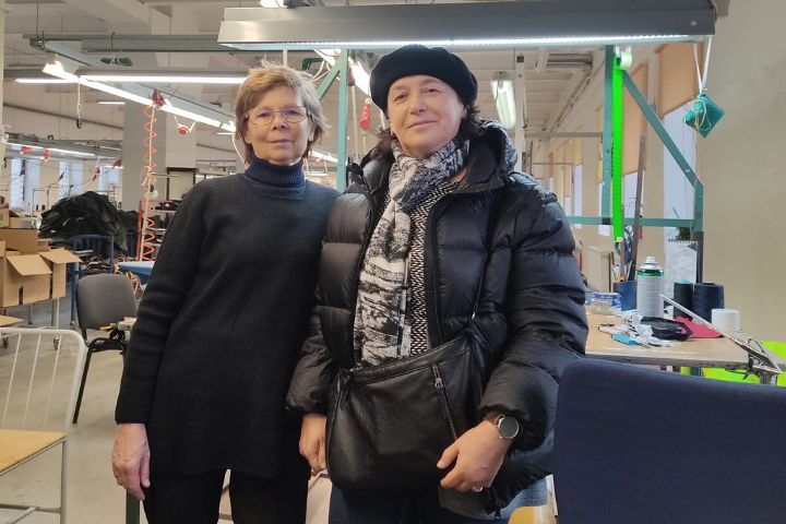 Daugavpils šūšanas uzņēmumi praksē uzņem 2 audzēknes no Narvas
