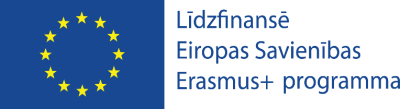 Līdzfinansē ES Erasmus+ programma logo