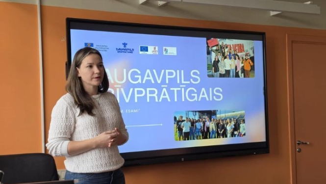 Informatīvas tikšanās ar Daugavpils Izglītības, sporta un jaunatnes lietu pārvaldes speciālistiem