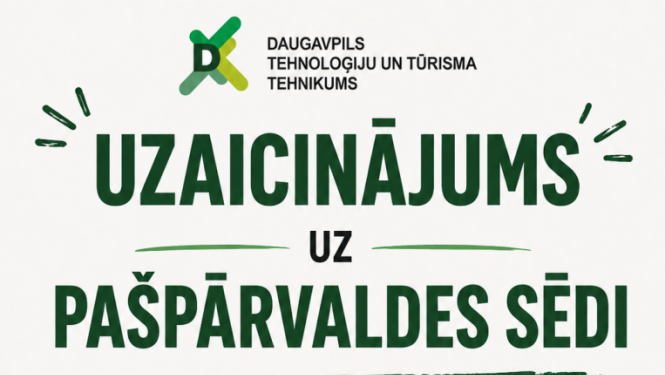 Afiša: uzaicinājums uz pašpārvaldes sēdi