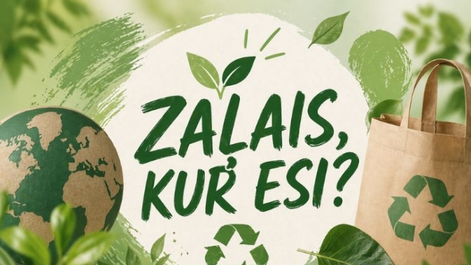 Konkurss “Zaļais, kur esi?” veicina ilgtspējīgu domāšanu