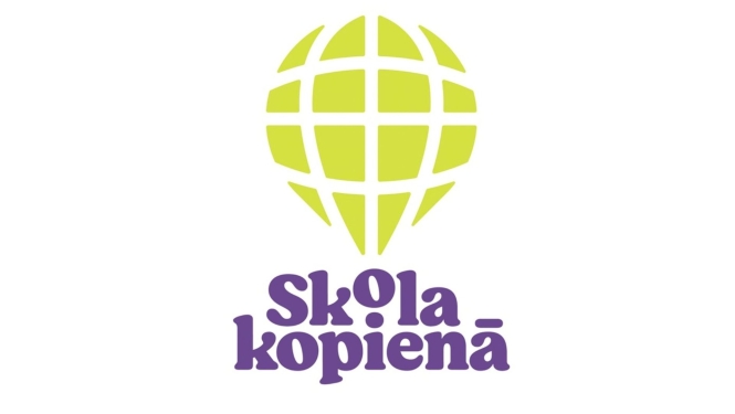 "Skola kopienā" logo