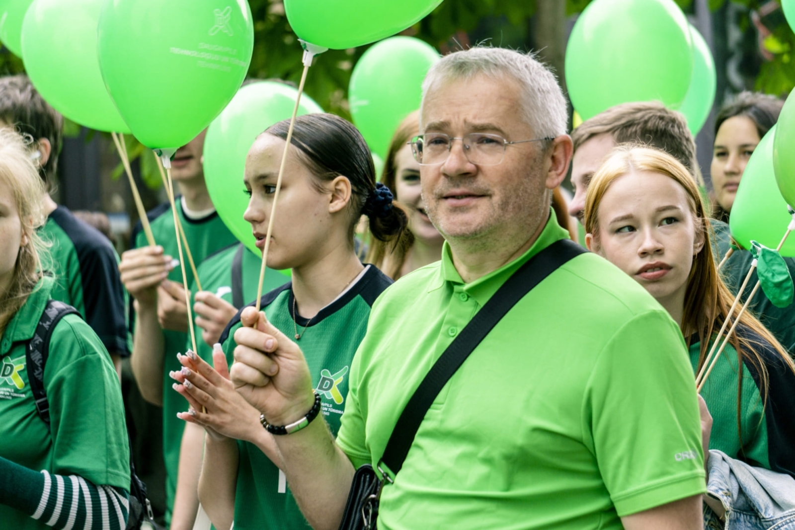 Tehnikuma izglītojamie un pedagoģi piedalās Daugavpils pilsētas svētku gājienā