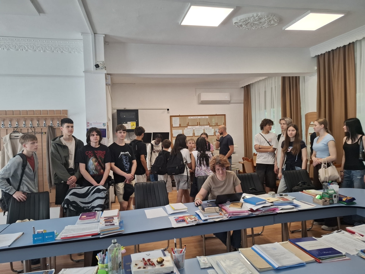 Erasmus+ mobilitātes dalībnieki iepazīstas ar mācību vidi Rumānijā