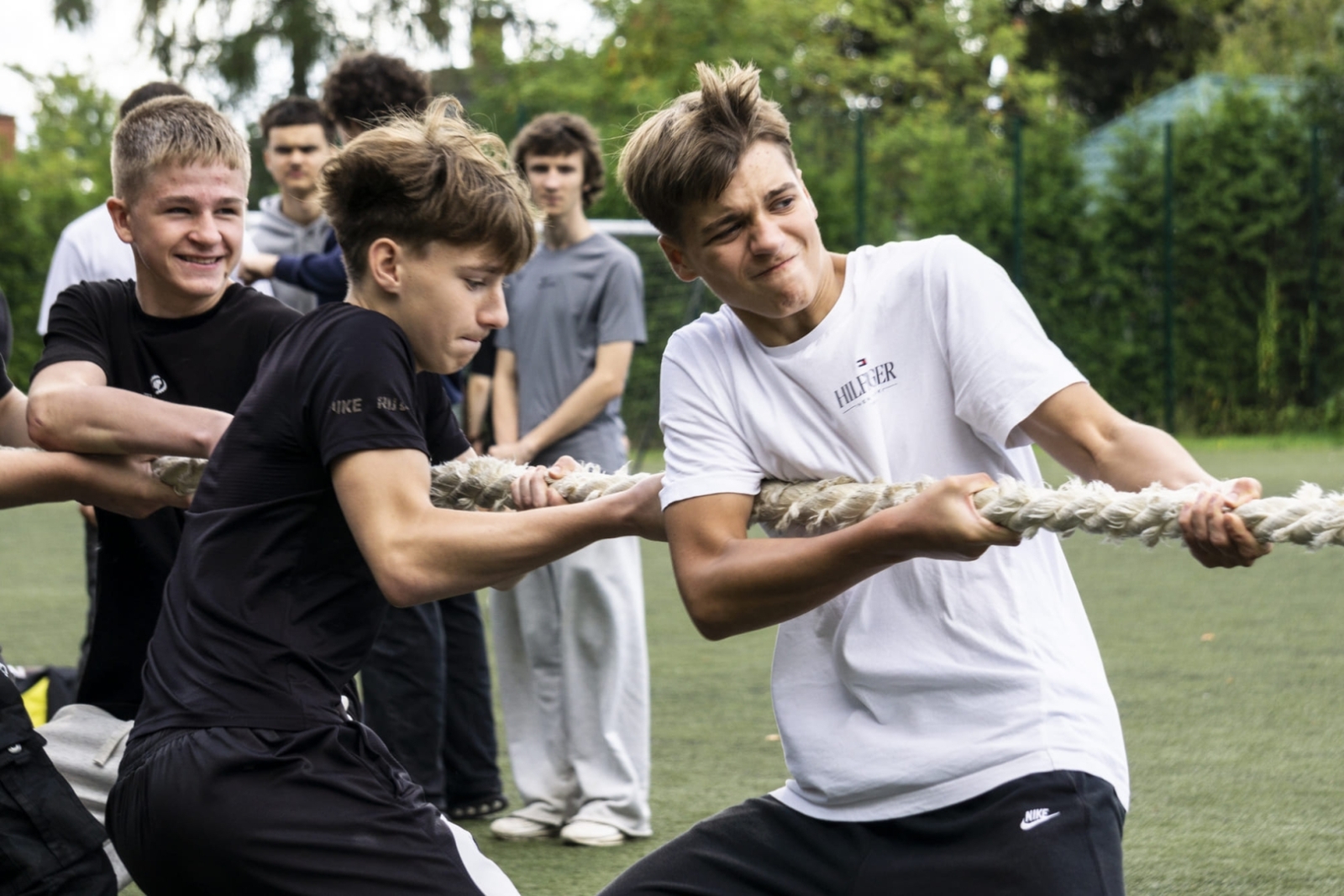 Izglītojamie sporta un veselības dienas pasākumā