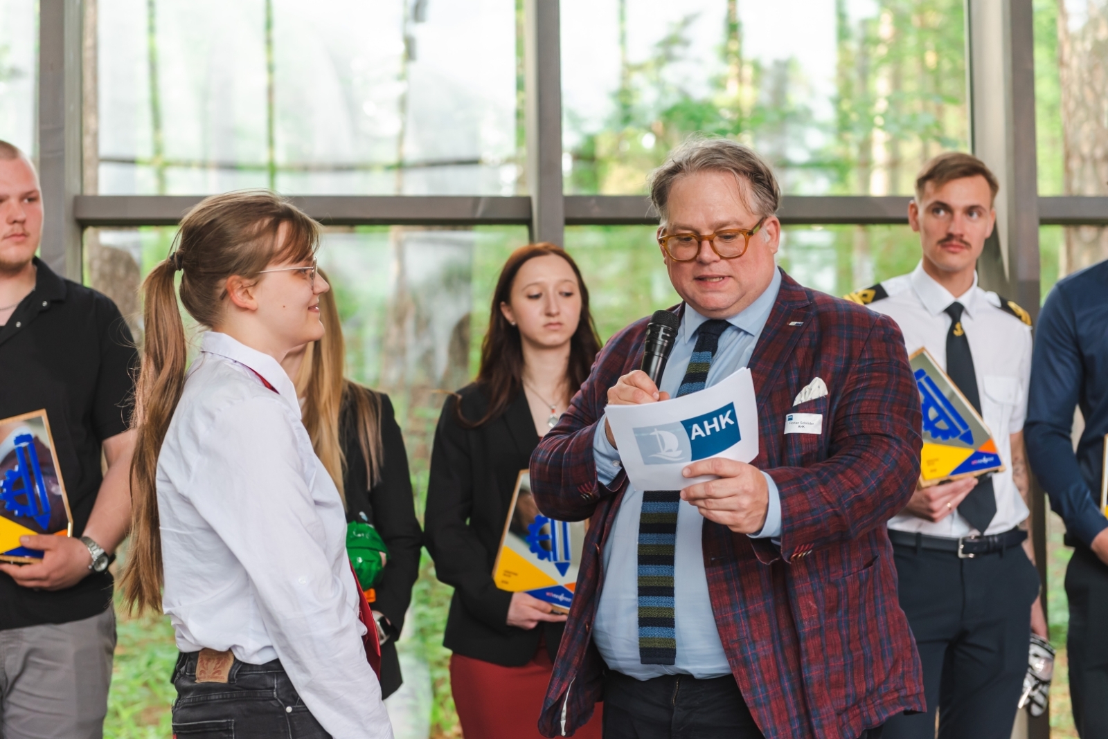 Apbalvošanas ceremonijas „VET Excellence Award 2026” laikā tiek paziņoti un godināti nominanti