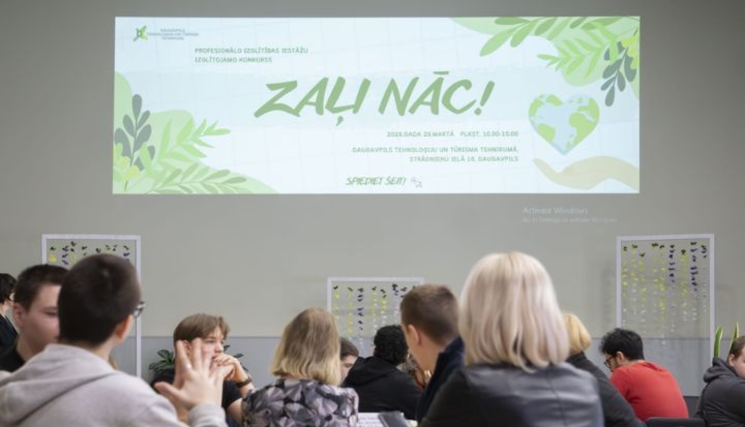 Otrais Latvijas profesionālo izglītības iestāžu izglītojamo zaļā kursa konkurss “Zaļi nāc!”