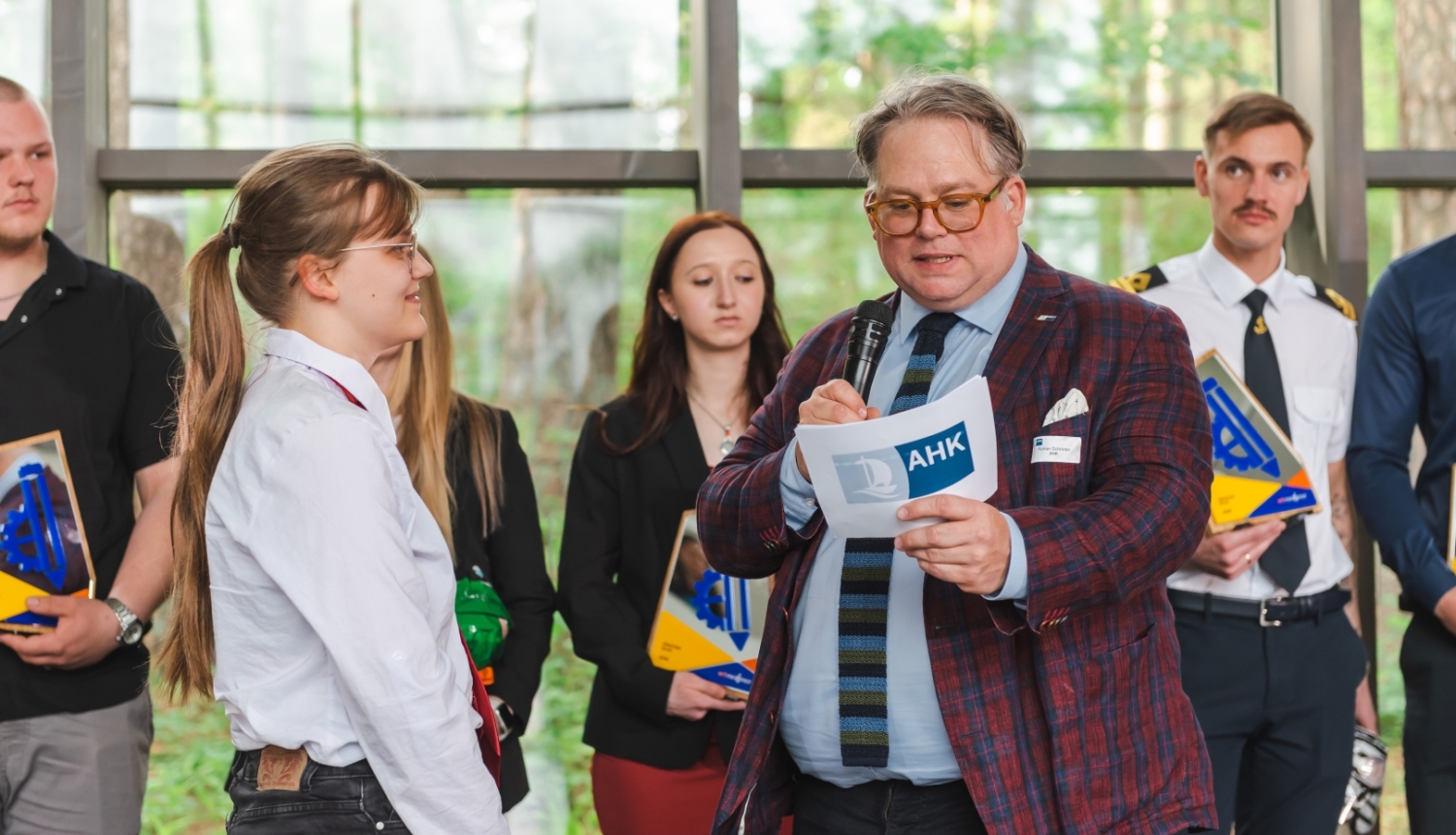 Apbalvošanas ceremonijas „VET Excellence Award 2026” laikā tiek paziņoti un godināti nominanti