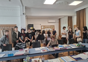 Erasmus+ mobilitātes dalībnieki iepazīstas ar mācību vidi Rumānijā