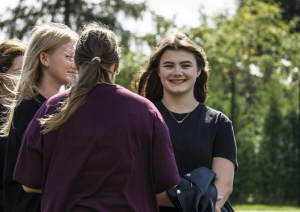 Izglītojamie sporta un veselības dienas pasākumā