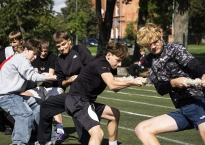 Izglītojamie sporta un veselības dienas pasākumā