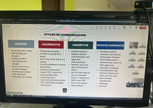 MSC Latvia vieslekcija "Klientu serviss" prezentācijas slaids par komunikācijas stiliem
