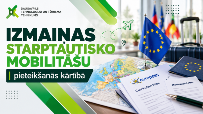 Izmaiņas starptautisko mobilitāšu pieteikšanās kārtībā