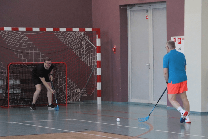 Tehnikuma darbinieki piedalās sporta aktivitātēs